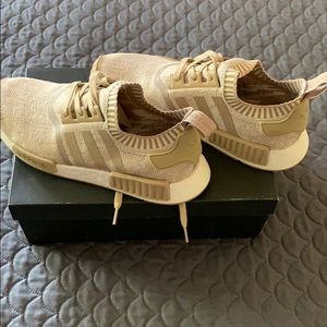Like New Tan Adidas NMD_R1 PK - Size 10